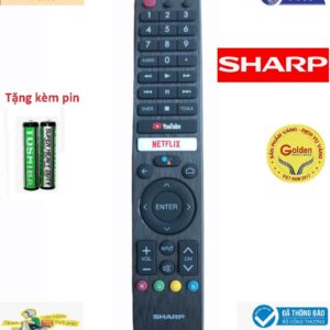 Điều khiển tivi Sharp GB346WJSA giá 352K dòng có giọng nói thông minh