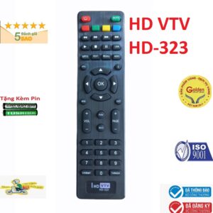 Điều khiển đầu thu VTV HD-323