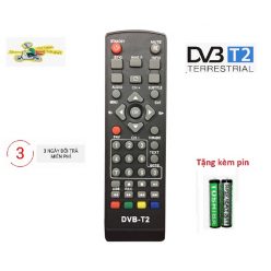 Điều khiển đầu DVB-T2 giá 15k , Remote đầu truyền hình DVB-T2 loại tốt