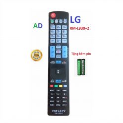 Điều khiển tivi LG D920+2 loại dài internet smart giá 25K , Remote D920