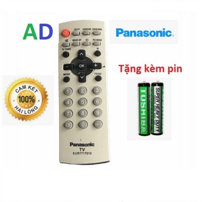 Điều khiển tivi Panasonic RM-532-3 giá 24k loại cổ dùng cho tivi LCD CRT