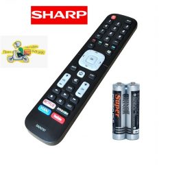 Điều khiển tivi Sharp EN2A27ST giá 40K dòng có internet có nút VUDU , Remote tivi sharp EN2A27ST loại ốt có internet ship toàn quốc